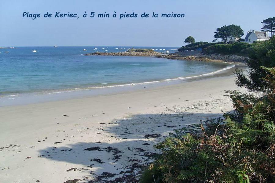 TrélévernMaison De Bord De Mer A Keriec别墅 外观 照片